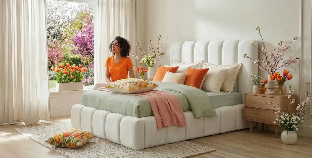 Harper Velvet Divan Bed