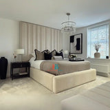 Nova Panel Bed Frame with Oversized Headboard