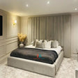 Nova Panel Bed Frame with Oversized Headboard - Heavenlybeds
