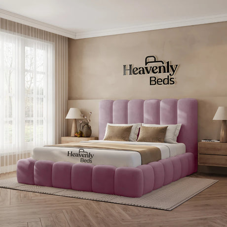 Heaven Bubble Padded Storage Bed - Heavenlybeds