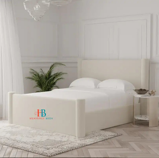 Ohio Poster Padded Upholstered Storage Bed Frame - Heavenlybeds