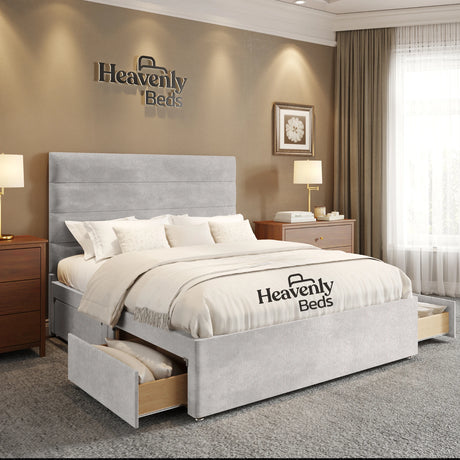 Rishley Divan Bed With Drawer Storage - Heavenlybeds