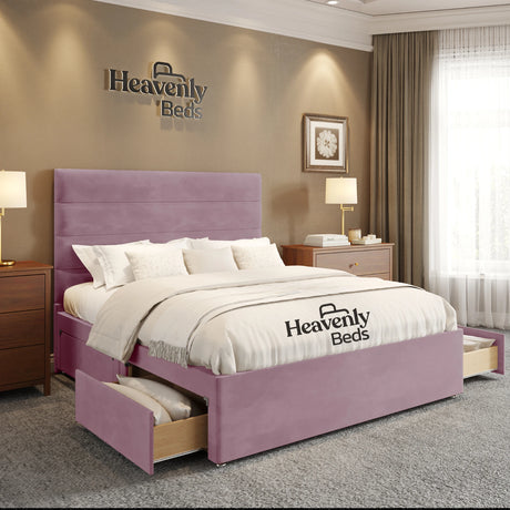 Rishley Divan Bed With Drawer Storage - Heavenlybeds