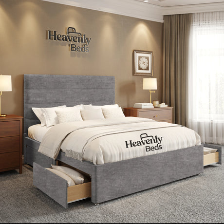 Rishley Divan Bed With Drawer Storage - Heavenlybeds