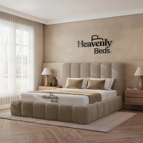 Heaven Bubble Padded Storage Bed - Heavenlybeds