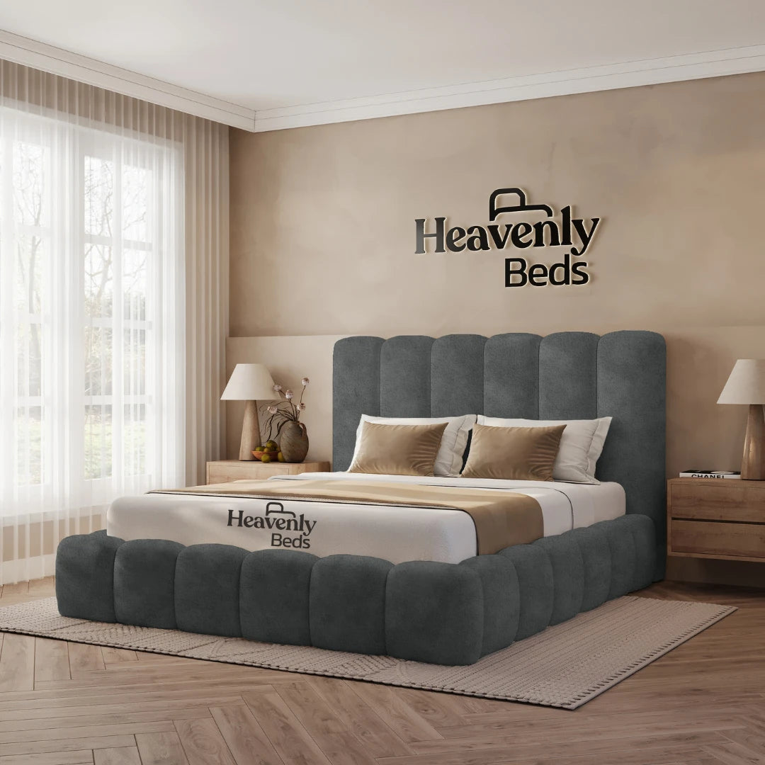 Heaven Bubble Padded Storage Bed - Heavenlybeds