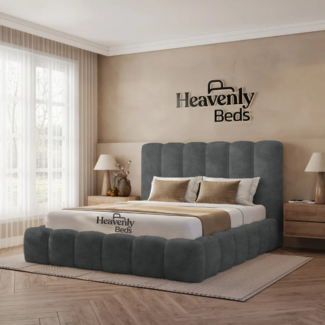 Heaven Bubble Padded Storage Bed - Heavenlybeds