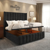 Slumio Wingback Divan Ottoman Bed