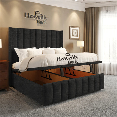 Slumio Wingback Divan Ottoman Bed