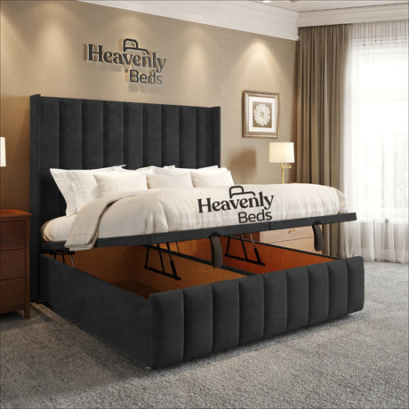 Slumio Wingback Divan Ottoman Bed