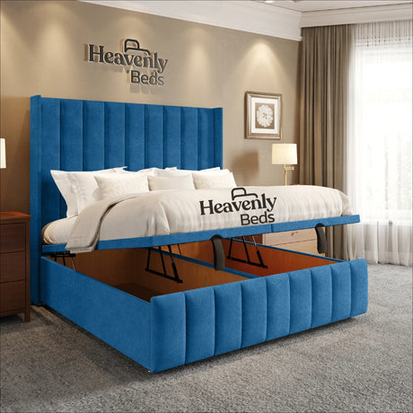 Slumio Wingback Divan Ottoman Bed