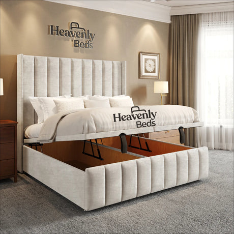 Slumio Wingback Divan Ottoman Bed