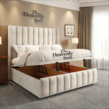 Slumio Wingback Divan Ottoman Bed