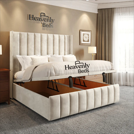 Slumio Wingback Divan Ottoman Bed