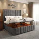 Slumio Wingback Divan Ottoman Bed