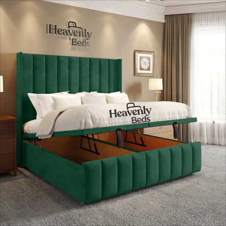 Slumio Wingback Divan Ottoman Bed