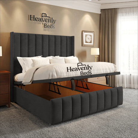 Slumio Wingback Divan Ottoman Bed