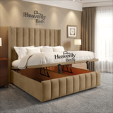 Slumio Wingback Divan Ottoman Bed