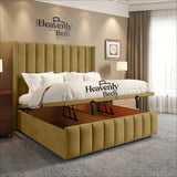 Slumio Wingback Divan Ottoman Bed