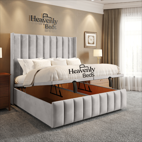 Slumio Wingback Divan Ottoman Bed