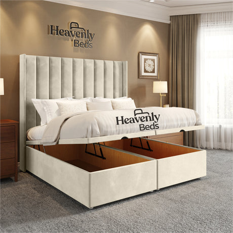 Soho Wingback Divan Ottoman Bed