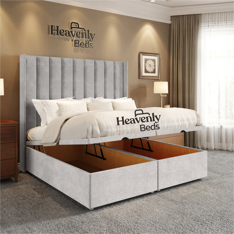 Soho Wingback Divan Ottoman Bed