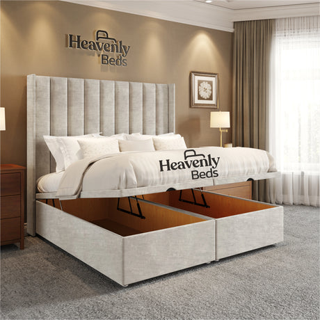 Soho Wingback Divan Ottoman Bed