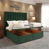 Soho Wingback Divan Ottoman Bed