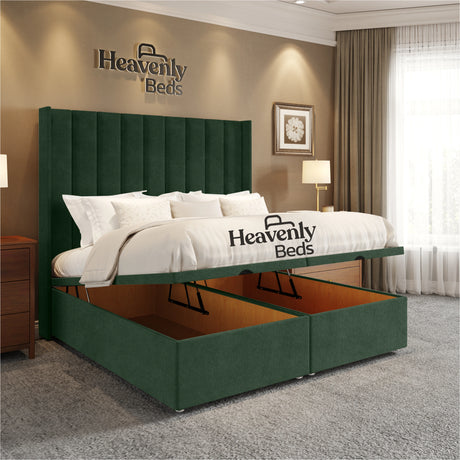 Soho Wingback Divan Ottoman Bed