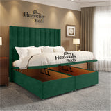 Soho Wingback Divan Ottoman Bed