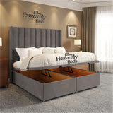 Soho Wingback Divan Ottoman Bed