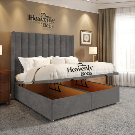 Soho Wingback Divan Ottoman Bed