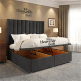 Soho Wingback Divan Ottoman Bed