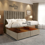 Soho Wingback Divan Ottoman Bed