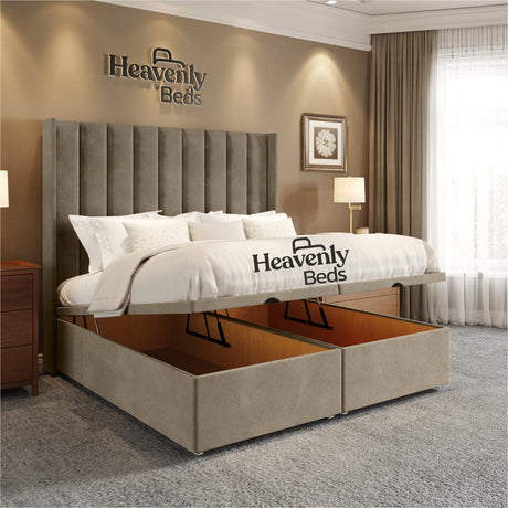 Soho Wingback Divan Ottoman Bed