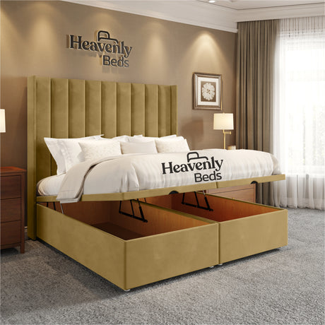 Soho Wingback Divan Ottoman Bed