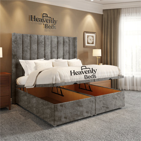 Soho Wingback Divan Ottoman Bed