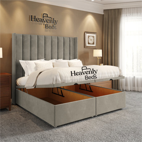 Soho Wingback Divan Ottoman Bed