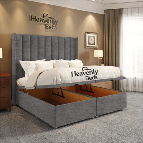 Soho Wingback Divan Ottoman Bed