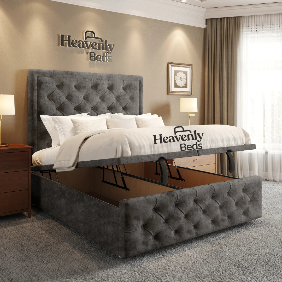 Sovereign Upholstered Ottoman Divan Bed - Heavenlybeds