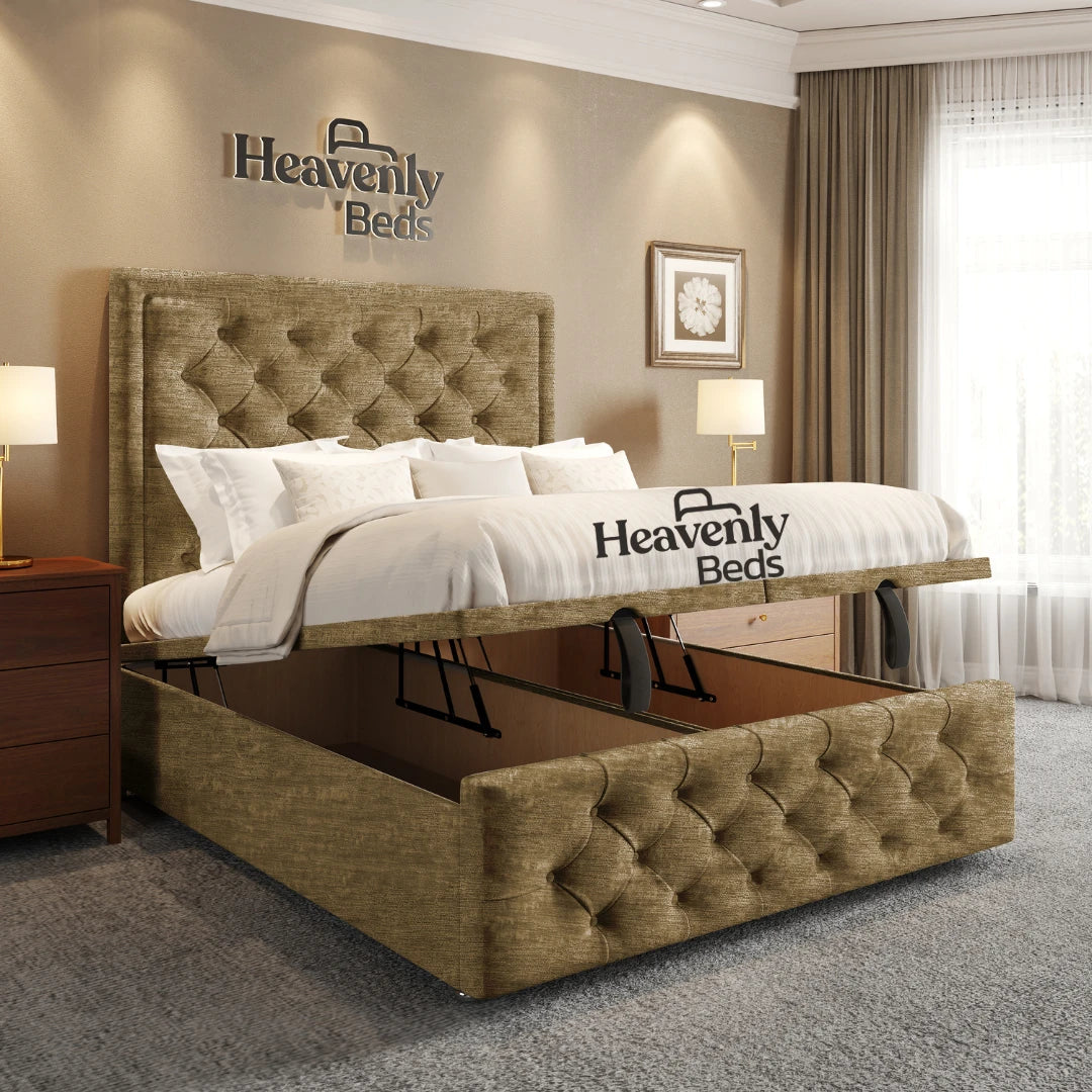 Sovereign Upholstered Ottoman Divan Bed - Heavenlybeds