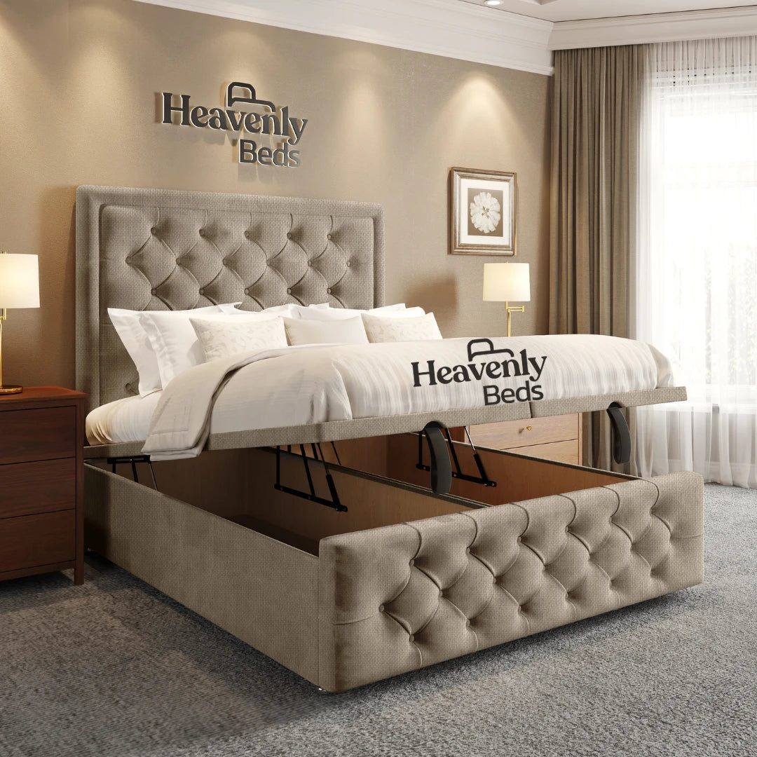 Sovereign Upholstered Ottoman Divan Bed - Heavenlybeds