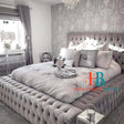 Sultan Ambassador Full Chesterfield Bed Frame - USA - Heavenlybeds
