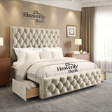 Velure Divan Bed With Drawer Storage - Heavenlybeds