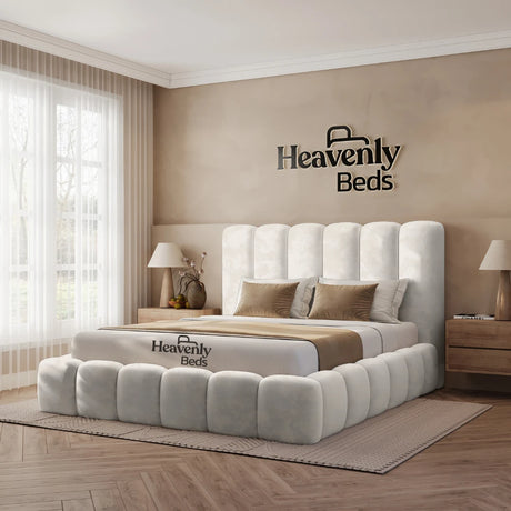 Heaven Bubble Padded Storage Bed - Heavenlybeds