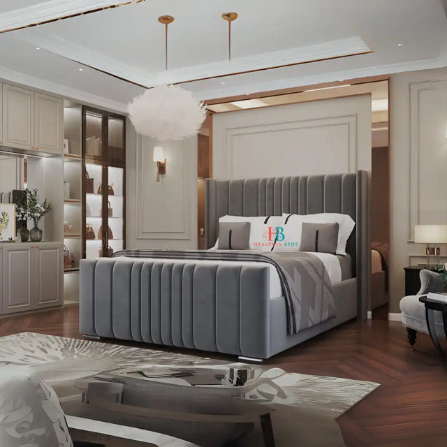 Rebin Platform Bed Frame Choose Your Base Height - Heavenlybeds