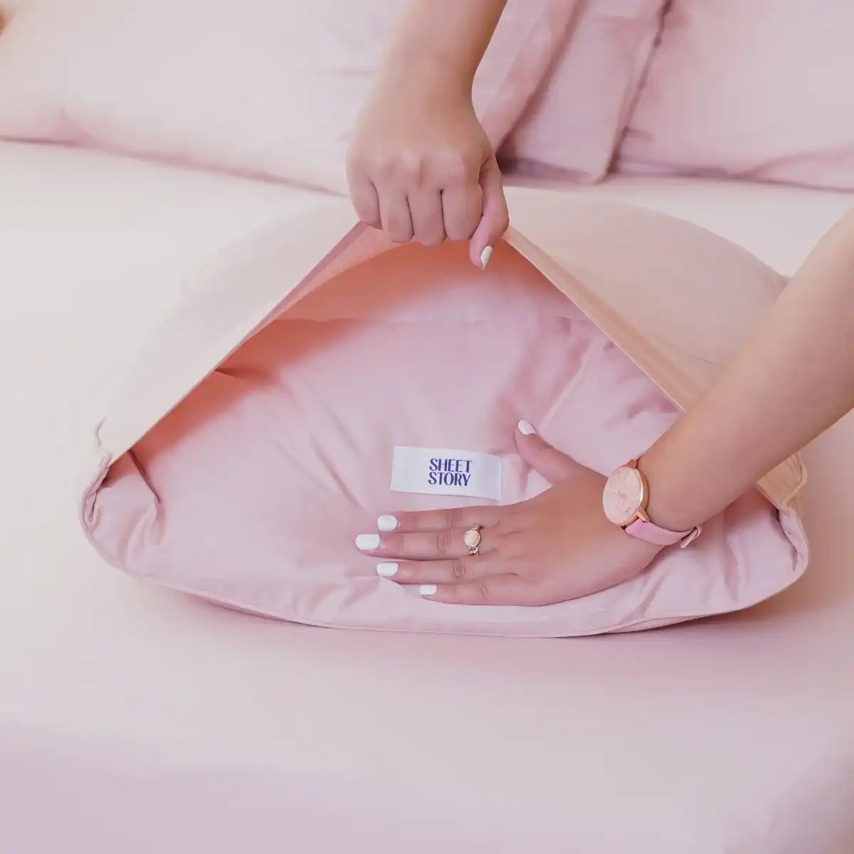 Ackly Bamboo - Blush Pink Pillowcases Pair