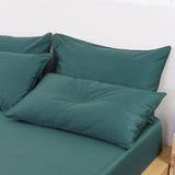 Ackly Bamboo Royal Green Full Bedding Set