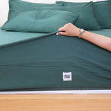 Ackly Bamboo - Royal Green Fitted Sheet