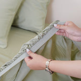 Ackly Bamboo Sage Green Full Bedding Set